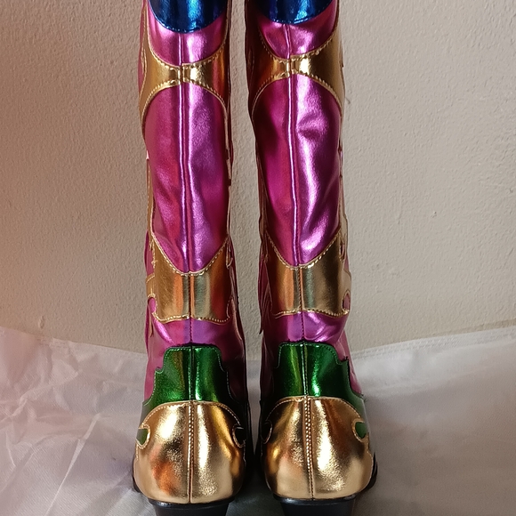 Colorful Women's Boots - Picture 3 of 9